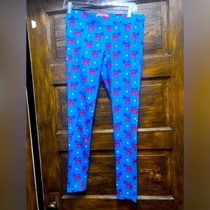 NWOT. Tipsy Elves Democrat Women’s leggings.